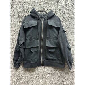 Etudes Studio x New York Times Utility‎ Jacket Black Mens Size M